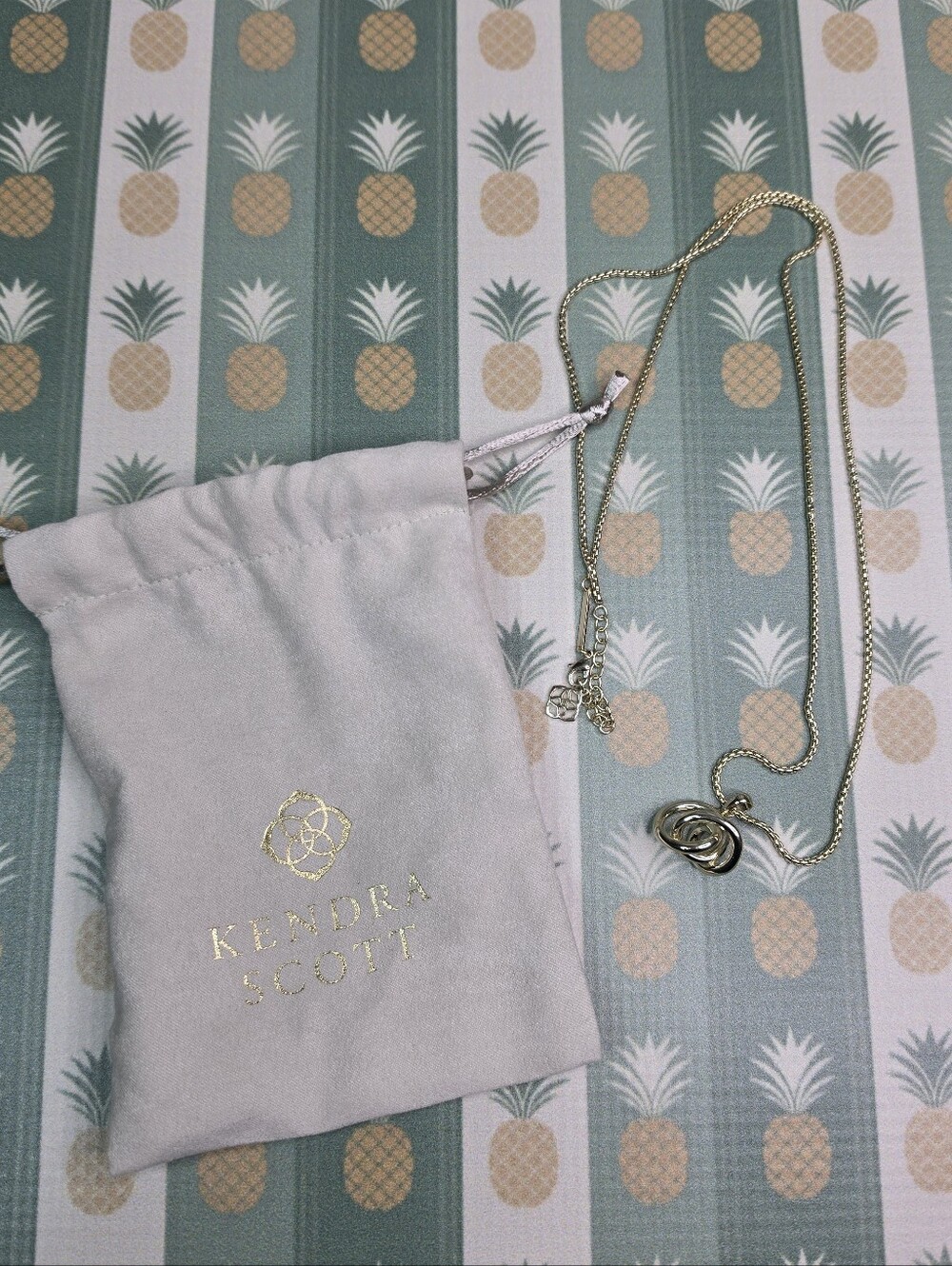 Kendra Scott Long Love Knot Necklace